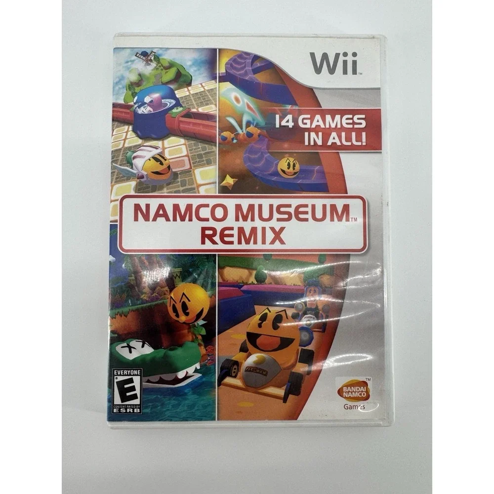 Namco Museum Remix Nintendo Wii Bandai Namco Games With Manual CIB‎